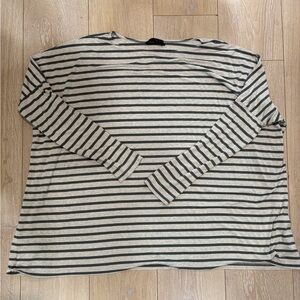 Hatch maternity striped long sleeve tee